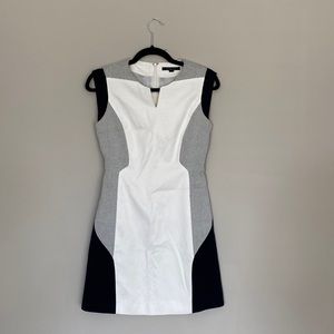 Nice Claup (korean brand) white mini dress size xs